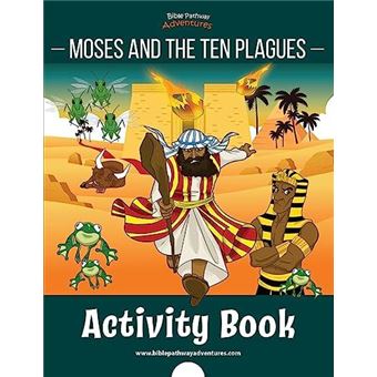 Moses And The Ten Plagues Activity Book Pip Reid - Capa Mole ...