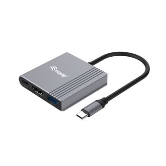 Adaptador Gráfico Usb Equip 133488 | Cinzento - 1