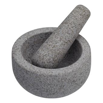Almofariz e pilão em granito Master Class Kitchen Craft MCGMP - Cinzento - 1