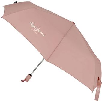 Guarda-Chuva de Encolher Automático Pepe Jeans Macy | 27cm | Rosa Nude - 1