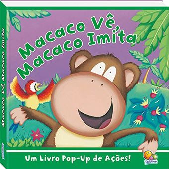 Histórias pop up: macaco vê, macaco imita - 1