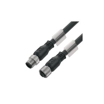 Cabo de sinal Weidmüller SAIL-M12GM12G-CD-3.0A Preto - 1