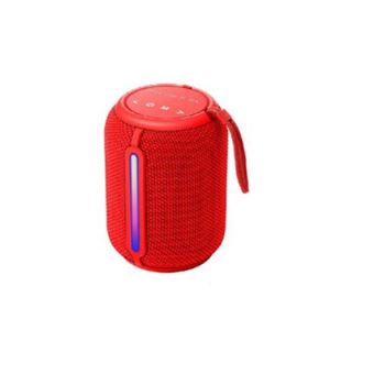 Coluna Wireless Portátil com Luz LED SAMPHONE ELETRONICO AKD 507 | 7W - Vermelho - 1