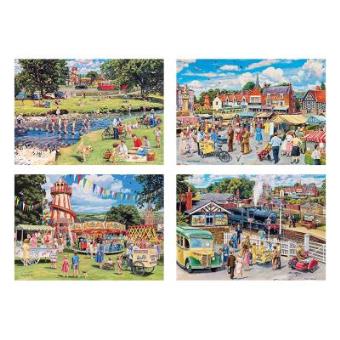 Stop Me & Buy One Jigsaw Puzzles 4 x 500 Pieces Gibsons Games
