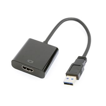 Adaptador Gráfico Usb Gembird A-USB3-HDMI-02 | Preto - 1