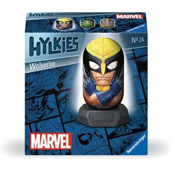 Puzzle 3D Ravensburger 3D : Hylkies - Marvel Wolverine | 54 Peças - 1