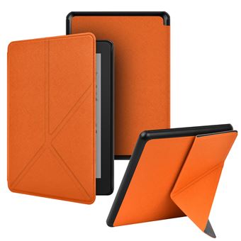 Capa FLOODKING para Amazon Kindle 11th Gen 2022 | Magnética | Suporte Dobrável Multiângulo | Laranja - 1
