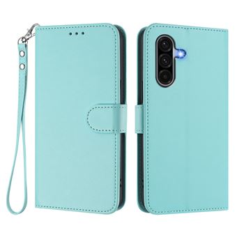 Capa com Carteira FLOODKING para Samsung Galaxy A56 5G | Fecho Magnético | RFID | Carregamento Sem Fios | Verde Menta - 1
