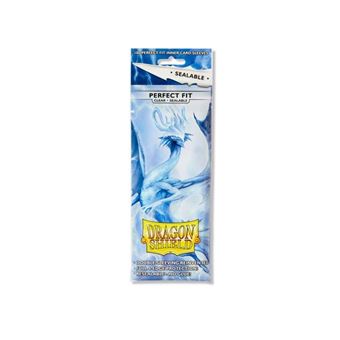 Dragon Shield Standard Perfect Fit Sealable Sleeves - Clear - Arcane Tinmen - 1