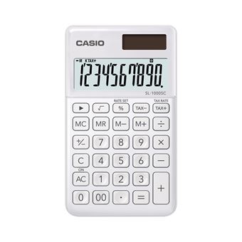 Calculadora Casio SL-1000SC-WE | Branco - 1