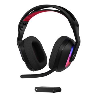 Auscultadores Gaming Logitech G Headset sem fios para jogos Astro A20 X LIGHTSPEED para PS5, Xbox, Switch, PC com PLAYSYNC AUDIO de dois sistemas, Bluetooth, LIGHTSYNC RGB e microfone de haste de 48 kHz | Preto - 1