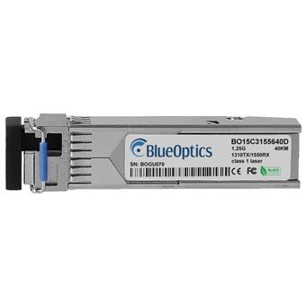 Módulo de Transcetor de Rede BlueOptics SFP-BXU35-40KM-MT-BO | Prateado - 1