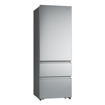 Frigorífico Combinado Hisense RT641N4AIE | 200x70,4x69,4 cm | 495 L | E | Aço inoxidável - 1