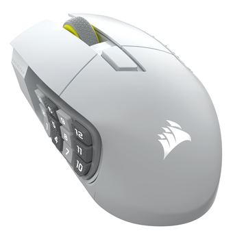 Rato Gaming Wireless Corsair SCIMITAR ELITE WIRELESS SE | 33000 DPI | Branco - 1