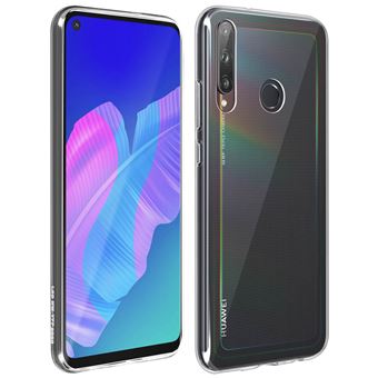 Capa de | Silicone Huawei P40 Lite E e película de vidro temperado 9H - Transparente - 1