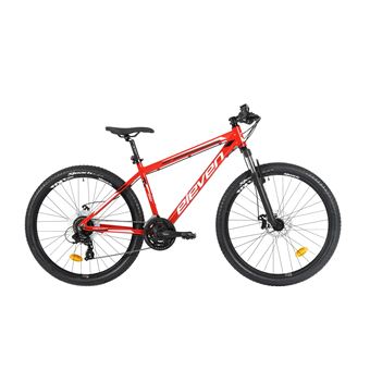 Bicicleta Cycles-Eleven Pro | 27,5" | 21v | Disco Mecâncio | S | Vermelha / Branca Brilho - 1