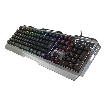 Teclado Gaming com Fios GENESIS Rhod 420 RGB | Idioma: Inglês US | Preto - 1