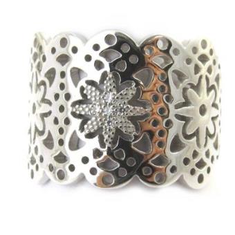 Anel de Prata Féérie branco - Tamanho 17 - 1