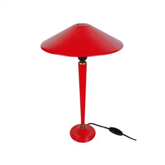 Candeeiro de Mesa Tosel Nenna | 35 cm | 1 Luzes - Vermelho - 1