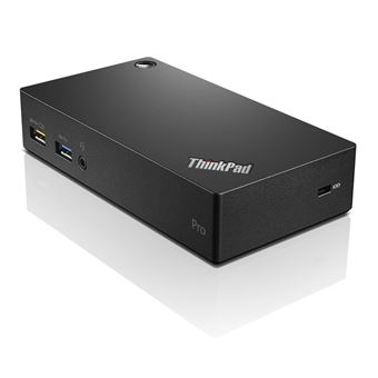 Base & Duplicador de Portas Lenovo Think Pad USB 3.0 Pro | Preto - 1