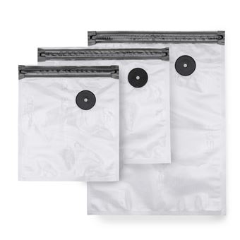 Acessório de Máquinas de Selar a Vácuo Caso Vacu ZIP-Adapter-Set | Transparente - 1