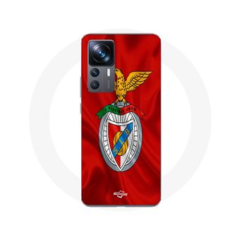 Capa Maniacase para Xiaomi 12T Slb Benfica Fundo Vermelho - 1