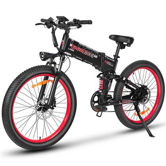 Bicicleta Elétrica Dobrável SAMEBIKE LO26-Plus | 1000W 48V 15Ah | Preta - 1