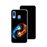 Capa Hapdey Para Samsung Galaxy A40 2019 Design Resumo Fogo e Água Bola de Futebol Capa de Silicone Flexível Em TPU - Transparente_2