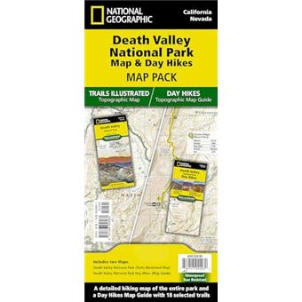 Death Valley Day Hikes And National Park Map Map Pack Bundle Map By National Geographic Maps Other Book - 1