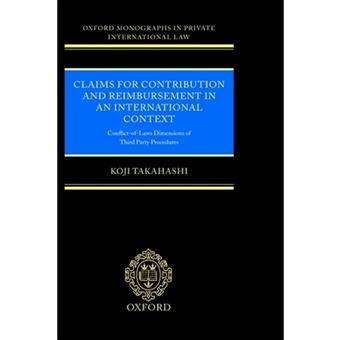 Claims For Contribution And Reimbursement In An International Context - 1