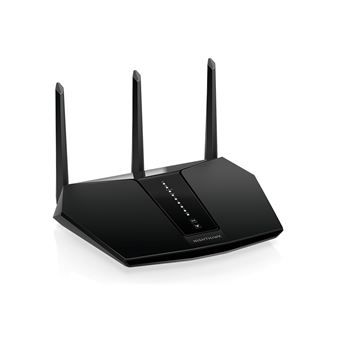 Router de Mesa NETGEAR Nighthawk AX/5-Stream AX2400 WiFi 6 Router (RAX30) | Preto - 1