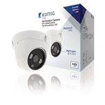 König SAS-AHDCAM01 câmara de segurança Câmera de segurança CCTV Interior e exterior Bala Teto 1280 x 720 pixels