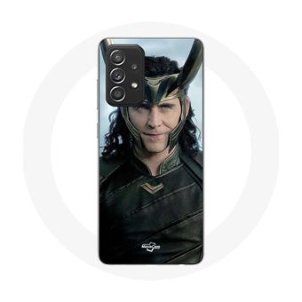 Capa Maniacase para Samsung Galaxy A33 5G Loki Thor Ragnarok Com Casque Temporada 1 - 1
