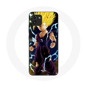 Capa Maniacase para Samsung Galaxy A03 Dragon Ball Z Super Ssj2 Gohan - 1