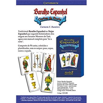 Baralho Espanhol - com 50 Cartas Plastificadas - 1