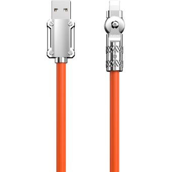 Cabo Lightning DUDAO L24AL 120W USB - Lightning Cable | Laranja - 1