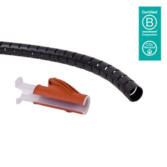 Protetor de Cabos Dataflex Addit | Preto - 1