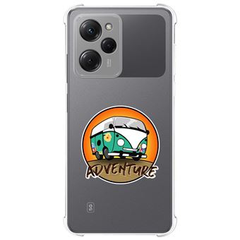 Capa Tumundosmartphone de silicone anti-choque para Xiaomi POCO X5 Pro 5G desenhos de design  Adventure - 1
