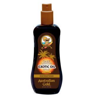 Bronzeador Australian Gold Dark Tanning Exotic Oil Spray 237Ml - 1