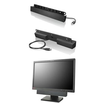 Coluna Soundbar Lenovo USB Soundbar | Preto - 1