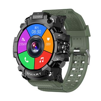 Smartwatch DAM Phone Q999 4G com Sistema Ooperacional Android 90 |  Quad Core |  Wifi |  GPS | Câmara Embutida - Verde - 1