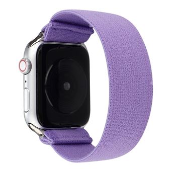 Bracelete de Nylon HSMY Elástico para Apple Watch Series 6/ SE/ 5/ 4 | 40 mm - Púrpura - 1