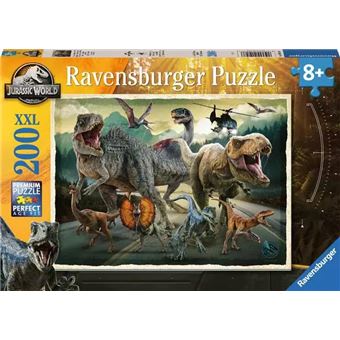 Puzzle Colorido Ravensburger Dinossauros 12001058 | 200 Peças - 1