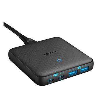Carregador de Dispositivos Móveis Anker 543 Powerport Atom III | Preto - 1