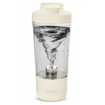 Garrafa Misturadora Elétrica Andowl Q-LB06 | 400ml | Branco - 1