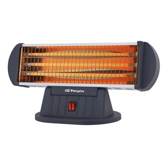 Aquecedor de Quartzo Elétrico Orbegozo BP 0204 | Preto - 1