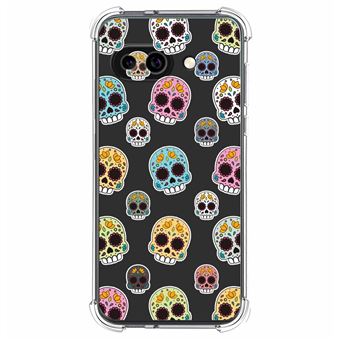 Capa de Silicone Tumundosmartphone à Prova de Choque para Google Pixel 9a 5G | Desenhos de design da Catrina - 1