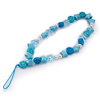 Pulseira Pendente de Smartphone Universal COOL Pulseira de Estrelas Azuis - 1