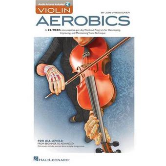Jon Vriesacker Violin Aerobics Includes Online Access Code - 1