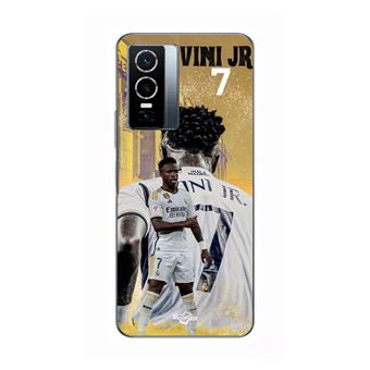 Capa Maniacase para Vivo Y76 5G | Vinicius Jr Real Madrid 7 Wallpaper - 1